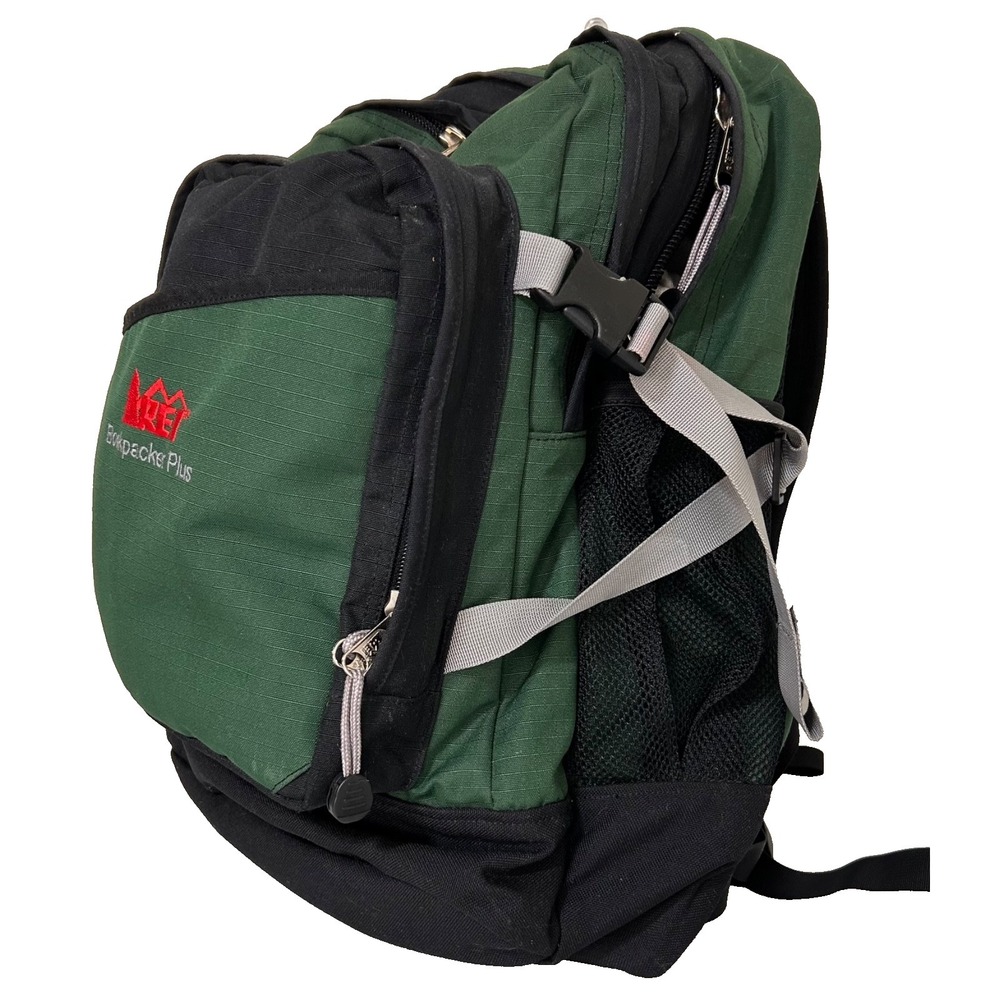 Vintage EUC REI Bookpacker Plus Backpack Lots of Pockets Waist & Chest Strap